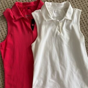 2 Nike golf tank tops